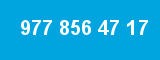 977 856 47 17 977 856 47 17